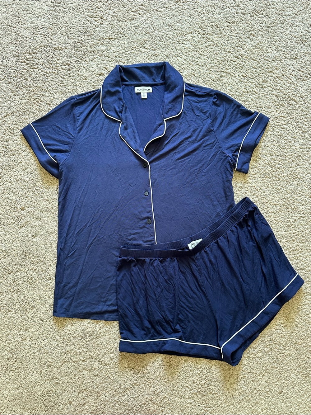 Women’s Nordstrom Short-Sleeve Shorts Pajama Set